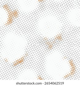 Ditsy liberty style seamless patterns. halftones summer daisy flowers in white  Simple flat modern drawing. Floral texture collection for textile and fashion design. Spring botanical print.
