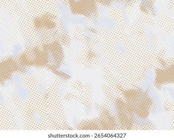Ditsy liberty style seamless patterns. halftones summer daisy flowers in white  Simple flat modern drawing. Floral texture collection for textile and fashion design. Spring botanical print.
