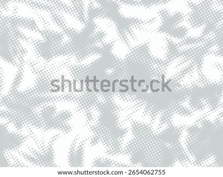 Ditsy liberty style seamless patterns. halftones summer daisy flowers in white  Simple flat modern drawing. Floral texture collection for textile and fashion design. Spring botanical print.
