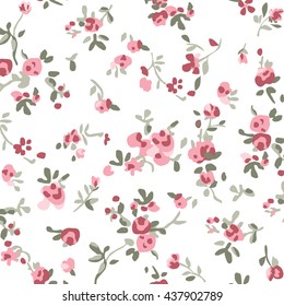 ditsy pastels floral print 