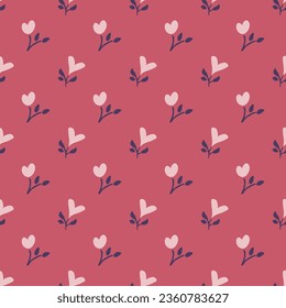 Flores vectoriales en forma de corazón blanco