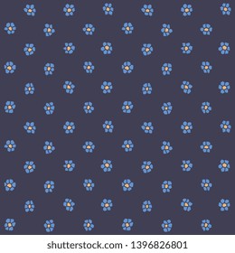 Ditzy floral modern motif terrazzo pattern. Minimal monochrome terrace tiles arrangement. Simple geometric all over print block apparel textile, ladies dress fabric, fashion garment, swimwear, clothes