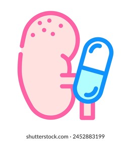 diuretics medicines pharmacy color icon vector. diuretics medicines pharmacy sign. isolated symbol illustration