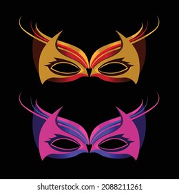 The Diva Theme With Masquerade Glasses Design Concept