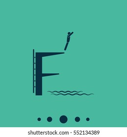 Dive icon.