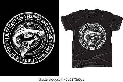 Dive into fishing season with our T-shirt. Designed for anglers, it features fishing-themed graphics and comfortable wear. Show your love for the sport and reel in compliments with this fishing enthus