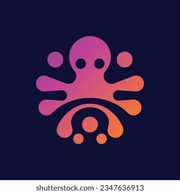 Dive into Innovation with our Octopus AI logo. Vibrant colors and intricate design embody our cutting-edge technology and adaptability.