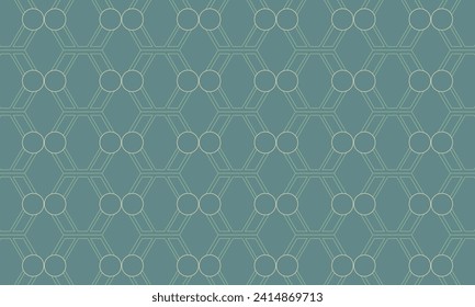 Dive into modern sophistication with this green or teal geometric pattern. Perfect for adding a chic and vibrant touch to your designs.