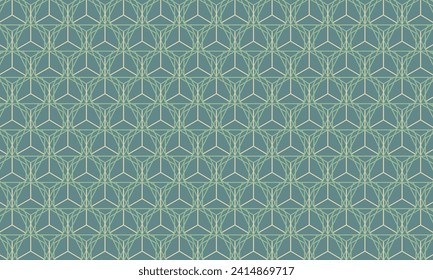Dive into modern sophistication with this green or teal geometric pattern. Perfect for adding a chic and vibrant touch to your designs.