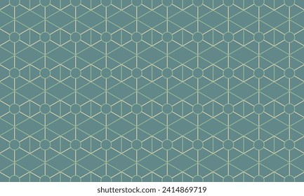 Dive into modern sophistication with this green or teal geometric pattern. Perfect for adding a chic and vibrant touch to your designs.