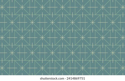 Dive into modern sophistication with this green or teal geometric pattern. Perfect for adding a chic and vibrant touch to your designs.