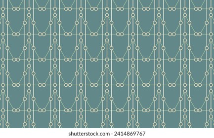 Dive into modern sophistication with this green or teal geometric pattern. Perfect for adding a chic and vibrant touch to your designs.