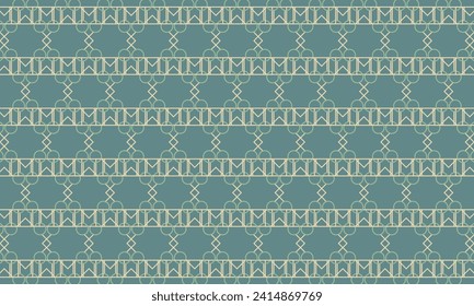 Dive into modern sophistication with this green or teal geometric pattern. Perfect for adding a chic and vibrant touch to your designs.