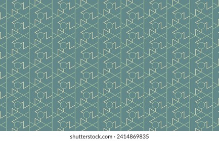 Dive into modern sophistication with this green or teal geometric pattern. Perfect for adding a chic and vibrant touch to your designs.