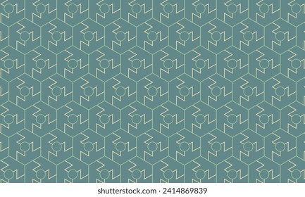 Dive into modern sophistication with this green or teal geometric pattern. Perfect for adding a chic and vibrant touch to your designs.