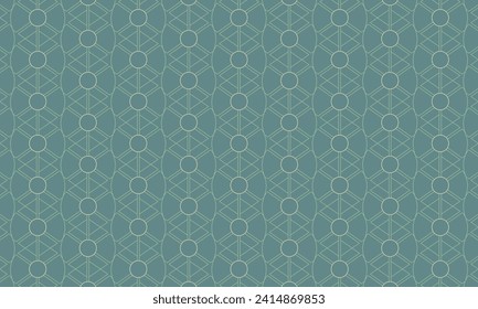 Dive into modern sophistication with this green or teal geometric pattern. Perfect for adding a chic and vibrant touch to your designs.