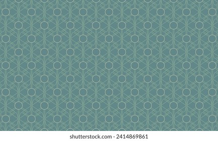 Dive into modern sophistication with this green or teal geometric pattern. Perfect for adding a chic and vibrant touch to your designs.