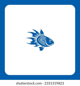 Dive into success with our captivating fish logo template. It's the perfect catch for your aquatic-themed business or brand.