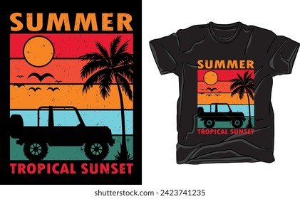 Dive into summer vibes with this tee. A lively design featuring sun-kissed hues, beach elements, and a carefree spirit. Celebrate the season in style with this vibrant and cool summer-inspired T-shirt