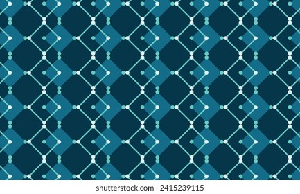 Dive into tranquility with this blue or mint geometric pattern. Perfect for adding a calm and stylish touch to your contemporary designs.