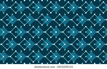 Dive into tranquility with this blue or mint geometric pattern. Perfect for adding a calm and stylish touch to your contemporary designs.