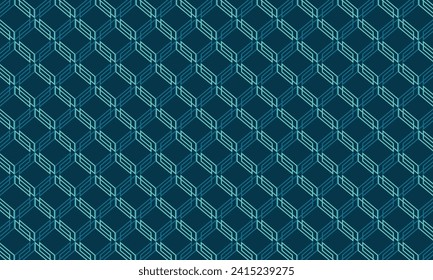 Dive into tranquility with this blue or mint geometric pattern. Perfect for adding a calm and stylish touch to your contemporary designs.