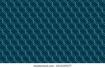 Dive into tranquility with this blue or mint geometric pattern. Perfect for adding a calm and stylish touch to your contemporary designs.