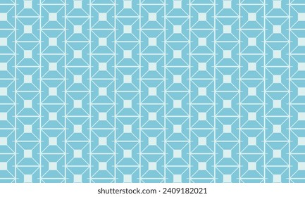 Dive into tranquility with this captivating blue geometric abstract pattern design. Merging precision with a soothing color palette.