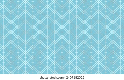 Dive into tranquility with this captivating blue geometric abstract pattern design. Merging precision with a soothing color palette.