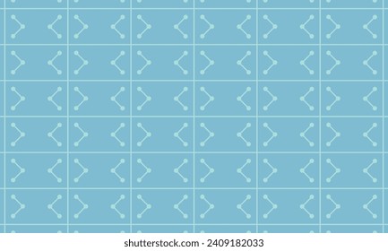 Dive into tranquility with this captivating blue geometric abstract pattern design. Merging precision with a soothing color palette.