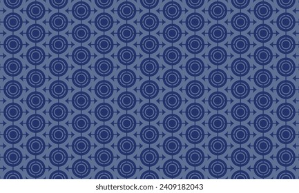 Dive into tranquility with this captivating blue geometric abstract pattern design. Merging precision with a soothing color palette.