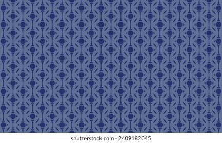Dive into tranquility with this captivating blue geometric abstract pattern design. Merging precision with a soothing color palette.