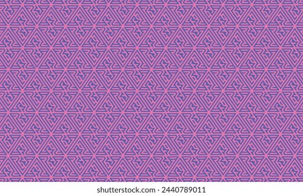 Tauchen Sie ein in eine Welt des lebendigen Kontrastes mit diesem rosa und blauen geometrischen Muster. Perfekt für moderne und stilvolle Designs.