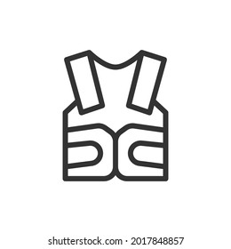 Dive line icon. Web symbol for web and apps. Sign design in outline style. Dive stroke object.