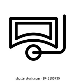 dive mask icon or logo isolated sign symbol vector illustration - high quality black style vector icons
