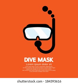 Dive Mask Vector Illustration