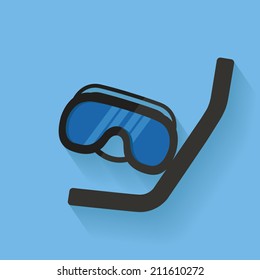 Dive symbol,clean vector