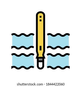 diver float color icon vector. diver float sign. isolated symbol illustration