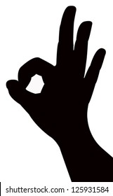 a diver hand under sea, ask "how are you" and answer "I am fine",vector