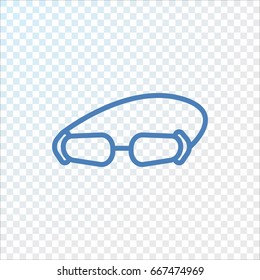  Diver icon flat.
