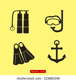 Diver icons