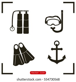 Diver icons