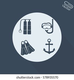 Diver icons