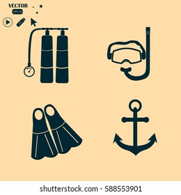 Diver icons