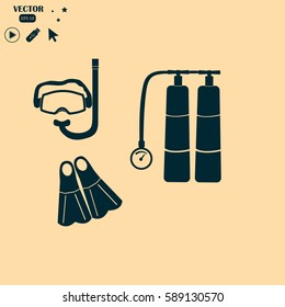 Diver icons