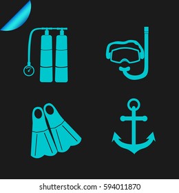 Diver icons