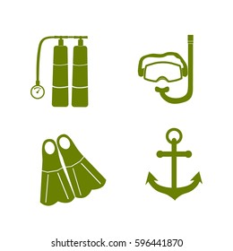 Diver icons