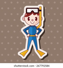 diver theme elements