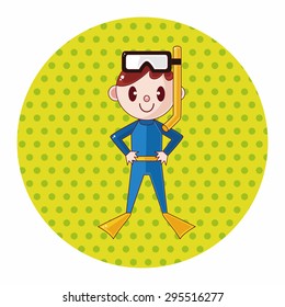 diver theme elements