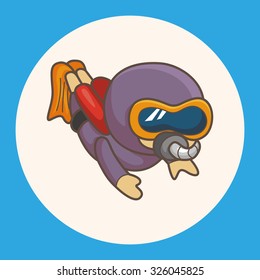 diver theme elements